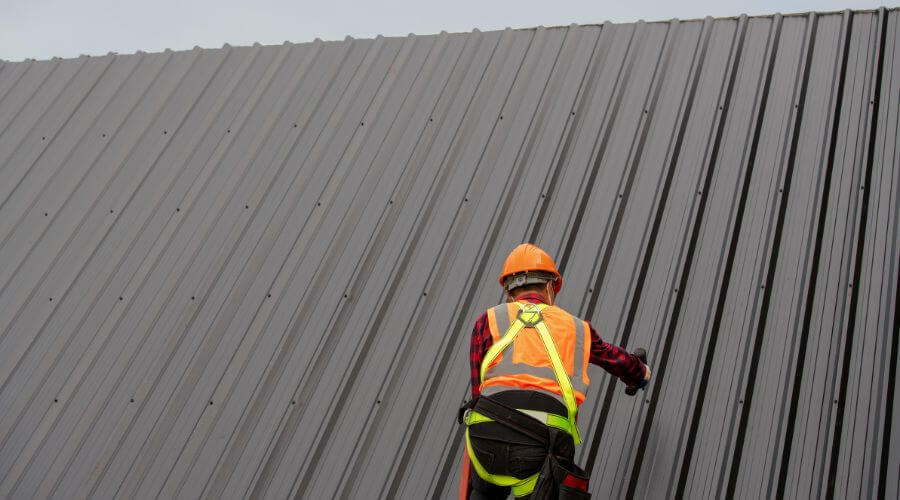 Professional metal roof installation in Goodhue, MN